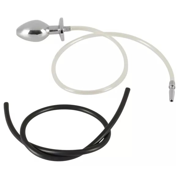 Piss to Ass Plug - plug anal hueco con dilatador de uretra