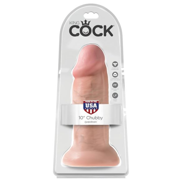 King Cock 10 Dildo (25cm) - Naturalidad Real
