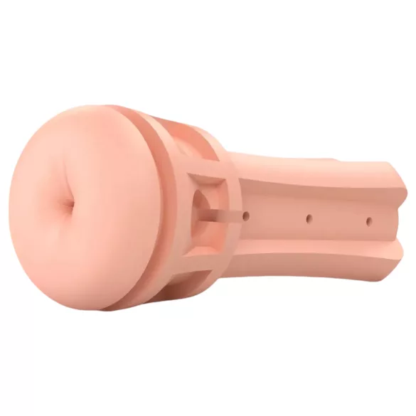 mystim Opus E Anus - masturbador anal eléctrico - silicona natural/negro