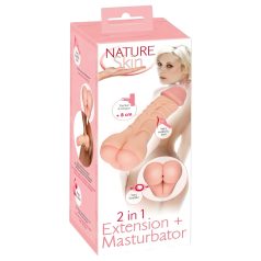 Nature Skin - 2 en 1 trasero y funda (natural)