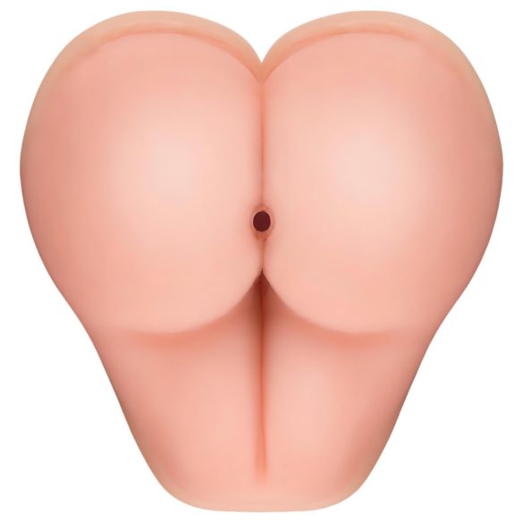 Nature Skin - masturbador anal y funda para pene 2en1 - color natural