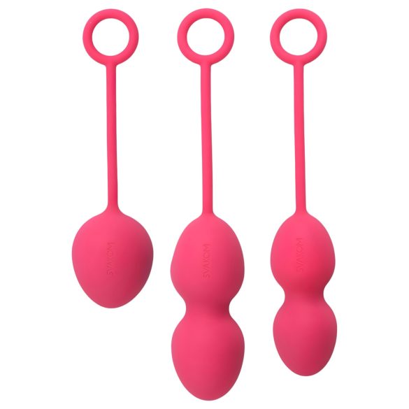 Svakom Nova - Set 3 bolas geisha (rojo)