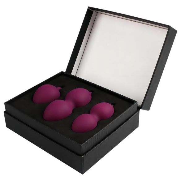 Svakom Nova - set de bolas chinas 3 piezas - silicona violeta
