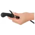 You2Toys - plug anal hinchable con bolas - silicona negro