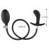 You2Toys - Plug Anal Expansible con Bomba (Negro)