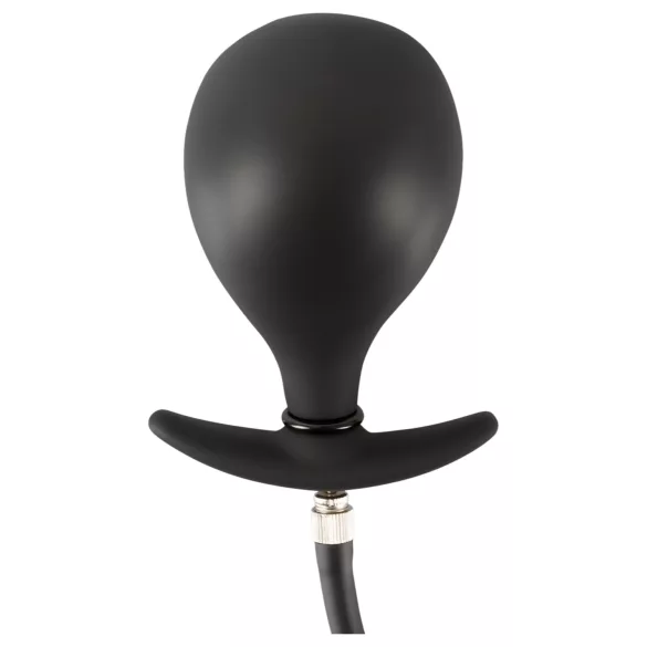 You2Toys - plug anal inflable - silicona negra