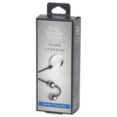 Inner Goddess - mini bolas geisha (plateadas)