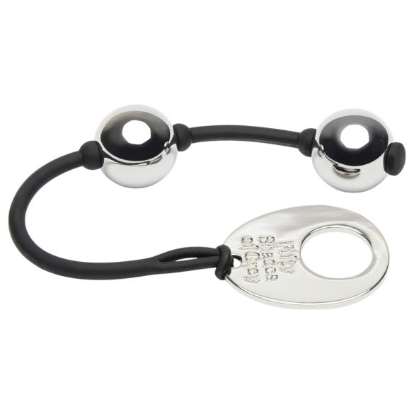 Fifty Shades of Grey - bolas chinas mini - metal - plata