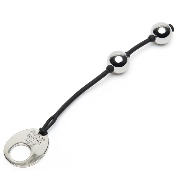 Fifty Shades of Grey - bolas chinas mini - metal - plata