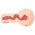 mystim OPUS Mica - Masturbador Realista con Textura Natural (Beige-Negro)