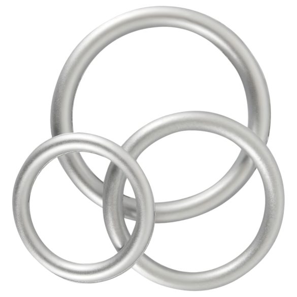 Set de Anillos Metálicos de Silicona You2Toys (3 piezas)