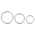 You2Toys Metallic - set de anillos de silicona (3 uds.)