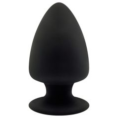 Silexd M - Plug Anal Flexible - 11cm (Negro)
