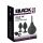 Black Velvet - set de plugs anales (4 pzas) - negro