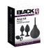 Black Velvet - set de plugs anales (4 pzas) - negro