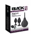 Black Velvets - juego de plugs anales (4 piezas, negro)