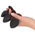Black Velvet - set de plugs anales (4 pzas) - negro