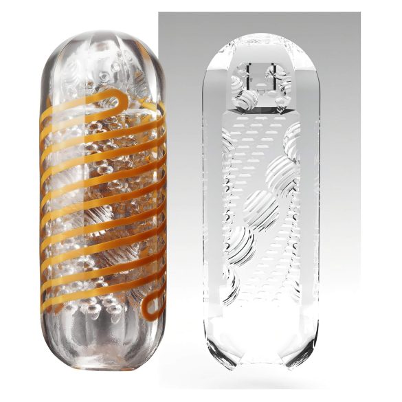 TENGA Spinner Beads - masturbador masculino - transparente