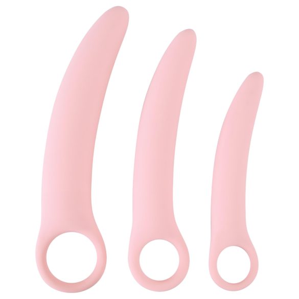 SMILE - Set de ejercitadores vaginales - 3 piezas - silicona rosa
