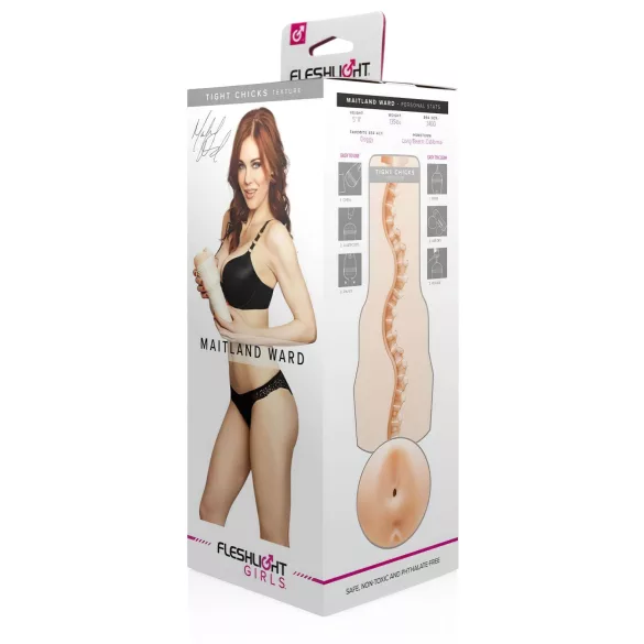 Fleshlight Maitland Ward - masturbador anal realistico