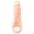 Realistixxx Doble F - dildo realista con anillo de pene (natural)