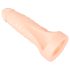 Realistixxx Double F - Dildo realista con anillo para pene (natural)