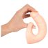 Realistixxx Doble F - dildo realista con anillo de pene (natural)