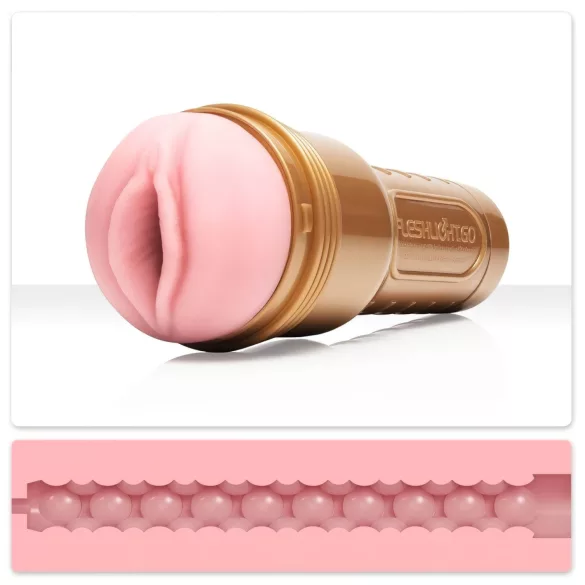 Fleshlight GO Stamina Training Unit Lady - vagina compacta (rosa)