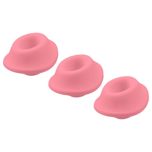 Womanizer Premium Eco - set de repuestos de cabezales de succión - rosa (3 uds) - M