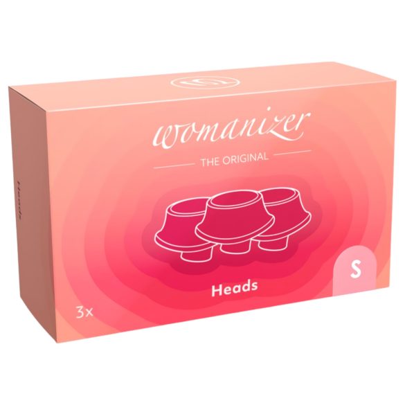Kit de campanas de repuesto Womanizer Premium Eco - rosa (3 uds) - L