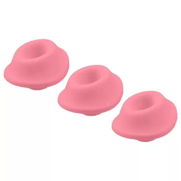 Womanizer Premium Eco - set de repuestos de cabezales de succión - rosa (3 uds) - L