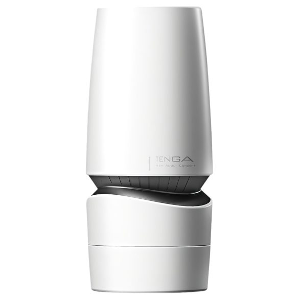 TENGA Aero - masturbador con súper succión (blanco-plata)