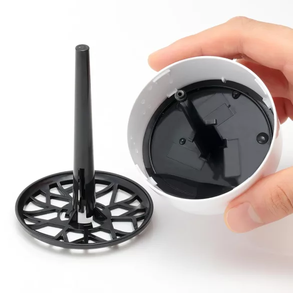 TENGA Aero - masturbador boca succión potente - silicona blanco plateado