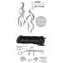 Plug Anal You2Toys Bondage (149g) + Cuerda BDSM (10m)