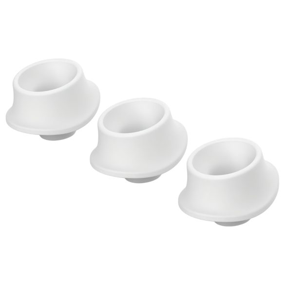 Conjunto de campanas de repuesto Womanizer L - blanco (3 uds) - grande