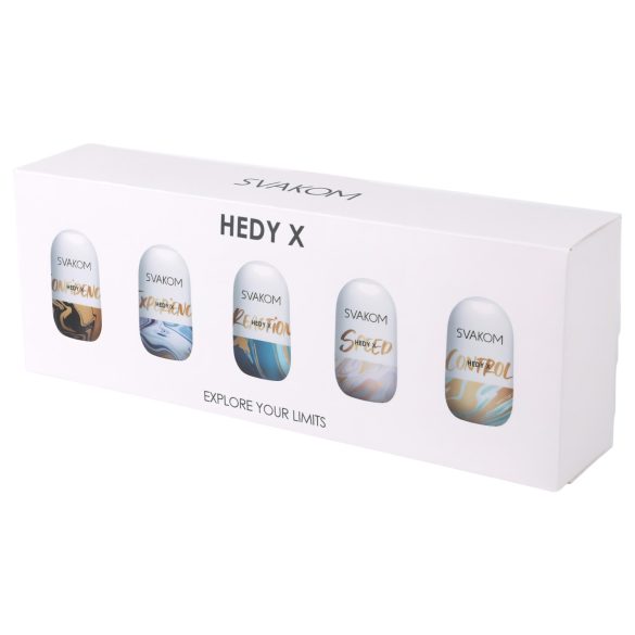 Svakom Hedy X Mixed - huevo masturbador set de 5 piezas