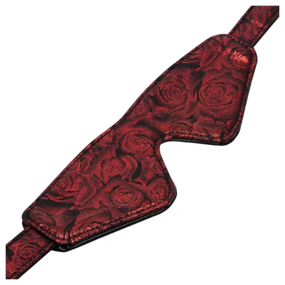 Fifty Shades of Grey - antifaz erótico - satén negro y rojo