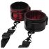Esposas 50 Sombras - set negro-rojo