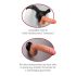 Real Feel Deluxe No.7 - vibrador realista natural
