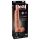 Real Feel Deluxe No.12 - vibrador realista con testículos (natural)