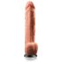 Real Feel Deluxe No.12 - vibrador realista con testículos (natural)