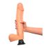 Real Feel Deluxe No.12 - vibrador realista con testículos (natural)