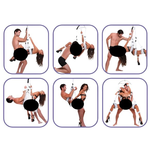 Fetish - columpio sexual BDSM - blanco