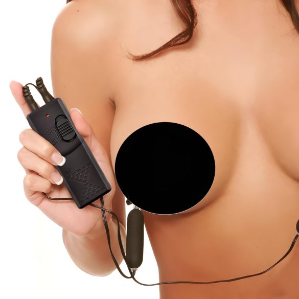 Fetish - pinza vibradora para pezones - negro