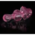 Icicles No. 75 - plug anal corazón - vidrio rosa