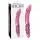 Icicles No. 57 - consolador doble vidrio con forma de pene - rosa