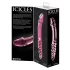 Icicles No. 57 - consolador doble vidrio con forma de pene - rosa