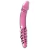 Icicles No. 57 - consolador doble vidrio con forma de pene - rosa