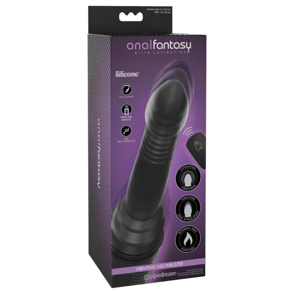Impulsor Anal Analfantasy - Vibrador Empuje Negro