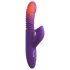 Fantasia Para Ella - Vibrador 3 en 1 con función de empuje y calor (lila)